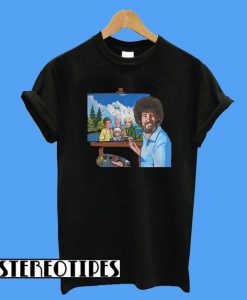 Best Price Bob Ross Painting The Golden Girl T-Shirt