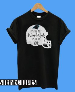 Carolina Panthers It’s The Most Wonderful Time Of The Year T-Shirt