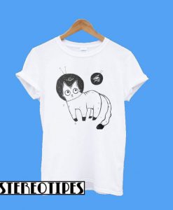 Cat Planet Spaceman Cosmonaut T-Shirt