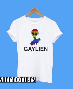 Gaylien LGBT Rainbow Pride Parade T-Shirt