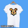 Halloween Mickey Mouse Vampire Window Decor T-Shirt
