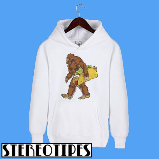 Bigfoot carrying Taco Hoodie