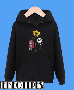 Jack Skellington And Sally You Are My Sunshine Hoodie