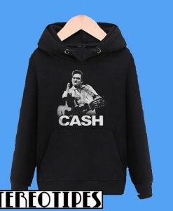 Johnny Cash Middle Finger Guitar Hoodie