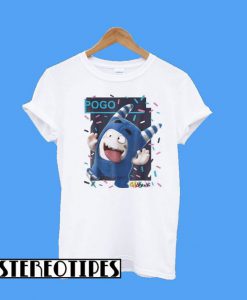 Oddbods Pogo Fooling Around Funny Face T-Shirt