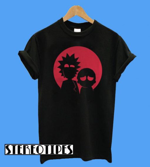 Rick And Morty Minimalist Characters T-Shirt