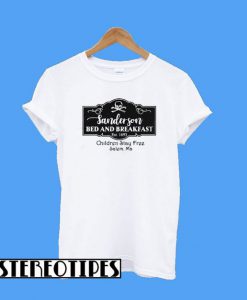 Sanderson Bed And Breakfast Est 1693 Children Stay T-Shirt