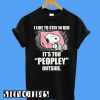 Snoopy I Like To Stay In Bed T-Shirt