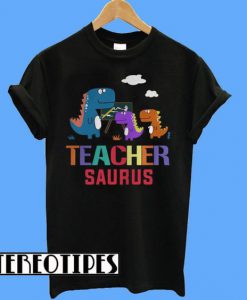 Teacher Saurus Cooling Jobs T-Shirt