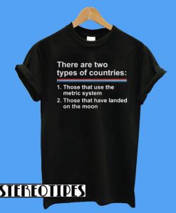 There are Two Type Of Countries T-Shirt