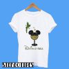 Tinkerbell Drinkerbell Wine Glass T-Shirt