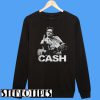 Johnny Cash Middle Finger Guitar Sweatshirt