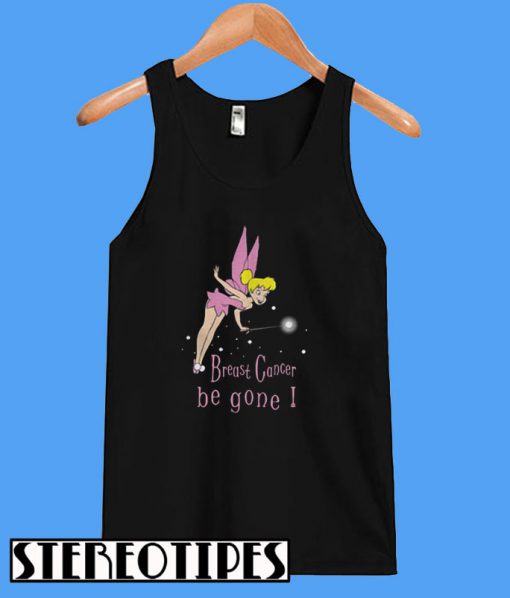 Tinkerbell Breast Cancer Be Gone Tanktop