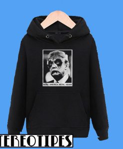 Donald Trump Make America Metal Again Halloween Hoodie