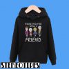 Thank You For Being A Golden Friend Girl Christmas Hoodie
