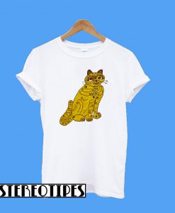 Abba Yellow Cat T-Shirt