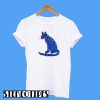 Abba Blue Cat T-Shirt