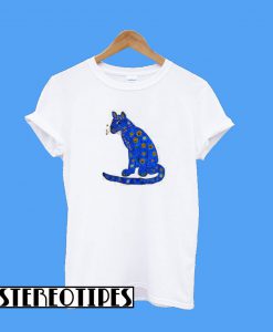 Abba Blue Cat T-Shirt