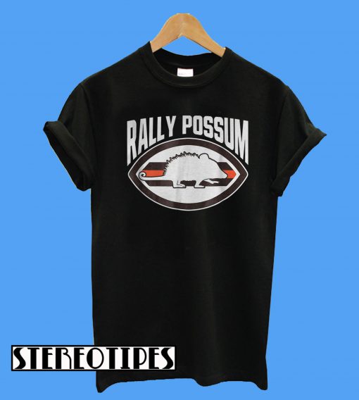 Cleveland Browns Rally Possum T-Shirt