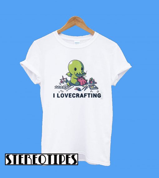 Cthulhu I Love Crafting T-Shirt