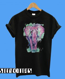 Elefante Acuarelas Elephant Version T-Shirt