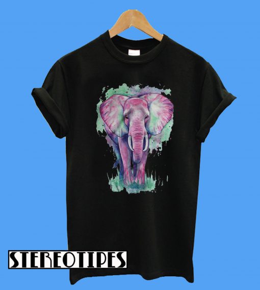 Elefante Acuarelas Elephant Version T-Shirt