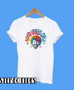 Good Vibes Only Bob Ross T-Shirt