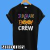 Halloween 3rd Grade Funny The Boo Crew T-Shirt