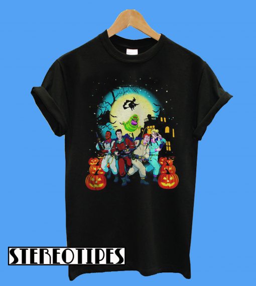 Halloween Pumpkins Ghostbusters T-Shirt