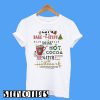 Let's Bake Stuff Drink Hot Cocoa And Watch Hallmark Christmas Movies T-Shirt