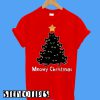 Meowy Christmas Tree T-Shirt