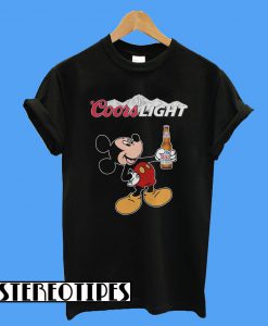 Mickey Mouse Coors Light T-Shirt