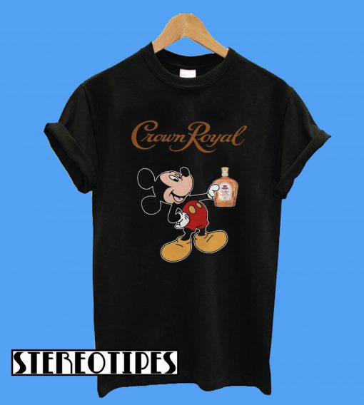 Mickey Mouse Crown Royal T-Shirt