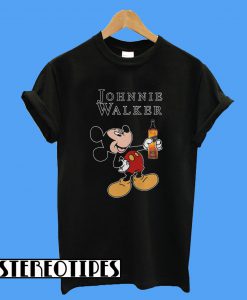 Mickey Mouse Johnnie Walker T-Shirt