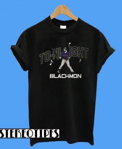 Rockies' Charlie Blackmon Tonight T-Shirt