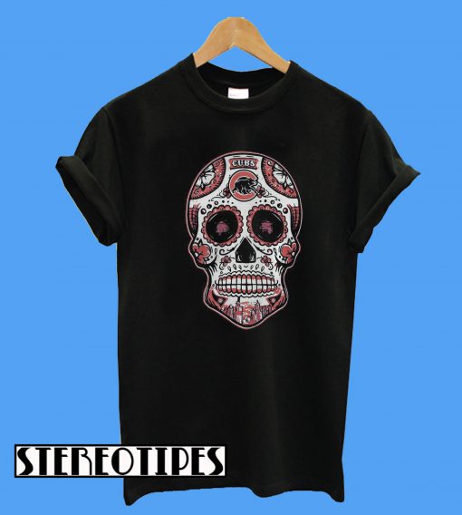 Skull Chicago Cubs T-Shirt