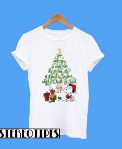 Snoopy And Woodstock For Unto You Is Born This Day In The City Of David A Saviour Which Is Christ The Lord T-ShirtSnoopy And Woodstock For Unto You Is Born This Day In The City Of David A Saviour Which Is Christ The Lord T-Shirt