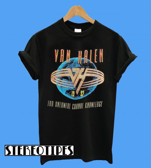 Van Halen For Unlawful Carnal Knowledge T-Shirt