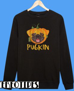 Pugkin Halloween Sweatshirt