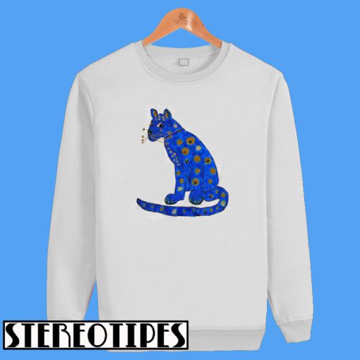 Abba Blue Cat Sweatshirt