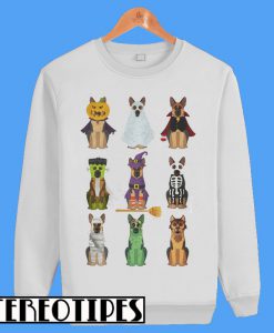 Halloween All German Shepherd Lovers Sweatshirt