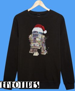 Merry Christmas Star Wars R2 D2 Sweatshirt