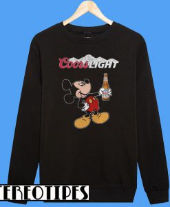Mickey Mouse Coors Light Sweatshirt