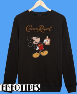 Mickey Mouse Crown Royal Sweatshirt