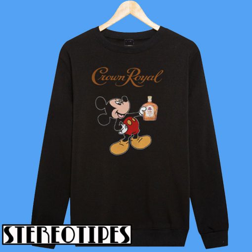 Mickey Mouse Crown Royal Sweatshirt