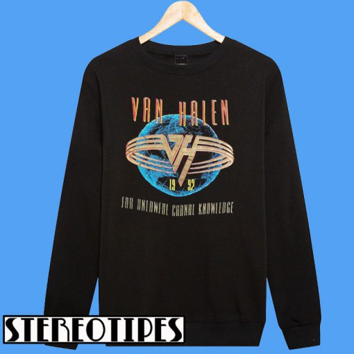 Van Halen For Unlawful Carnal Knowledge Sweatshirt