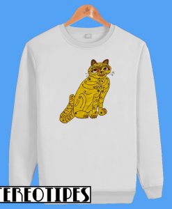 Abba Yellow Cat Sweatshirt