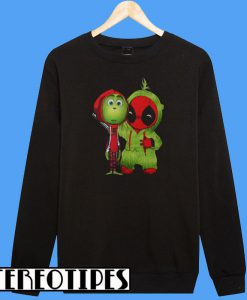 Deadpool And Grinch Christmas Sweatshirt