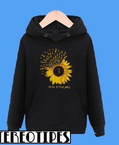 Choose To Keep Going Suicide Awareness Sunflower Hoodie
