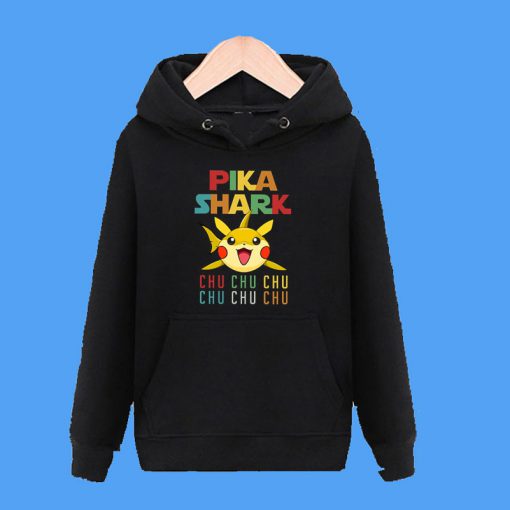 Pika Shark Chu Chu Chu Hoodie